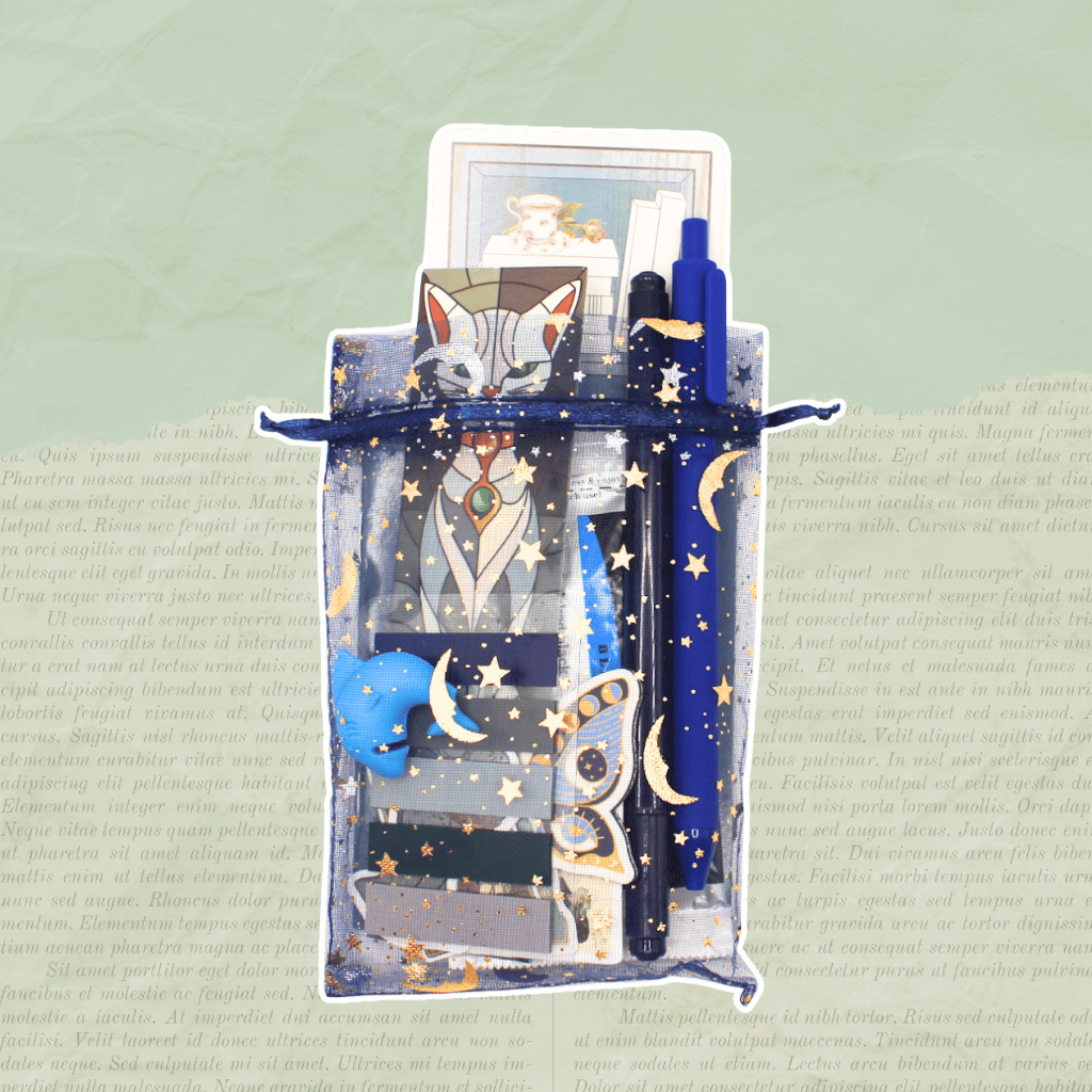 Bookish Treasure Annotation Pouch