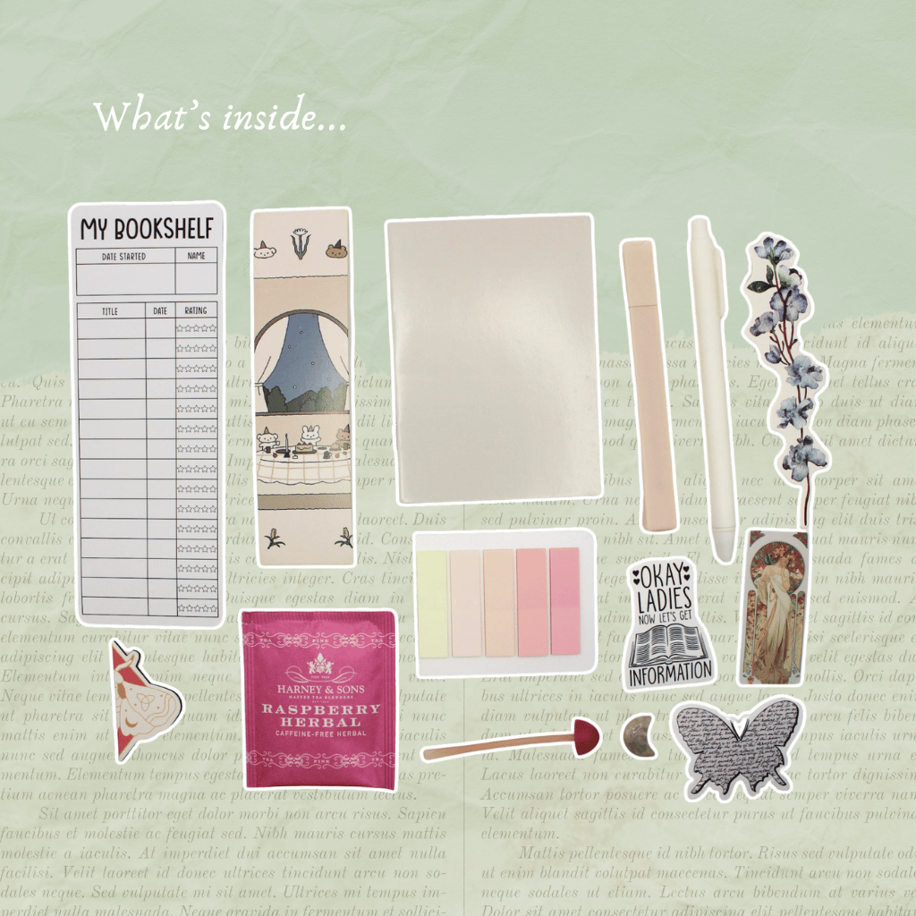 Bookish Treasure Annotation Pouch