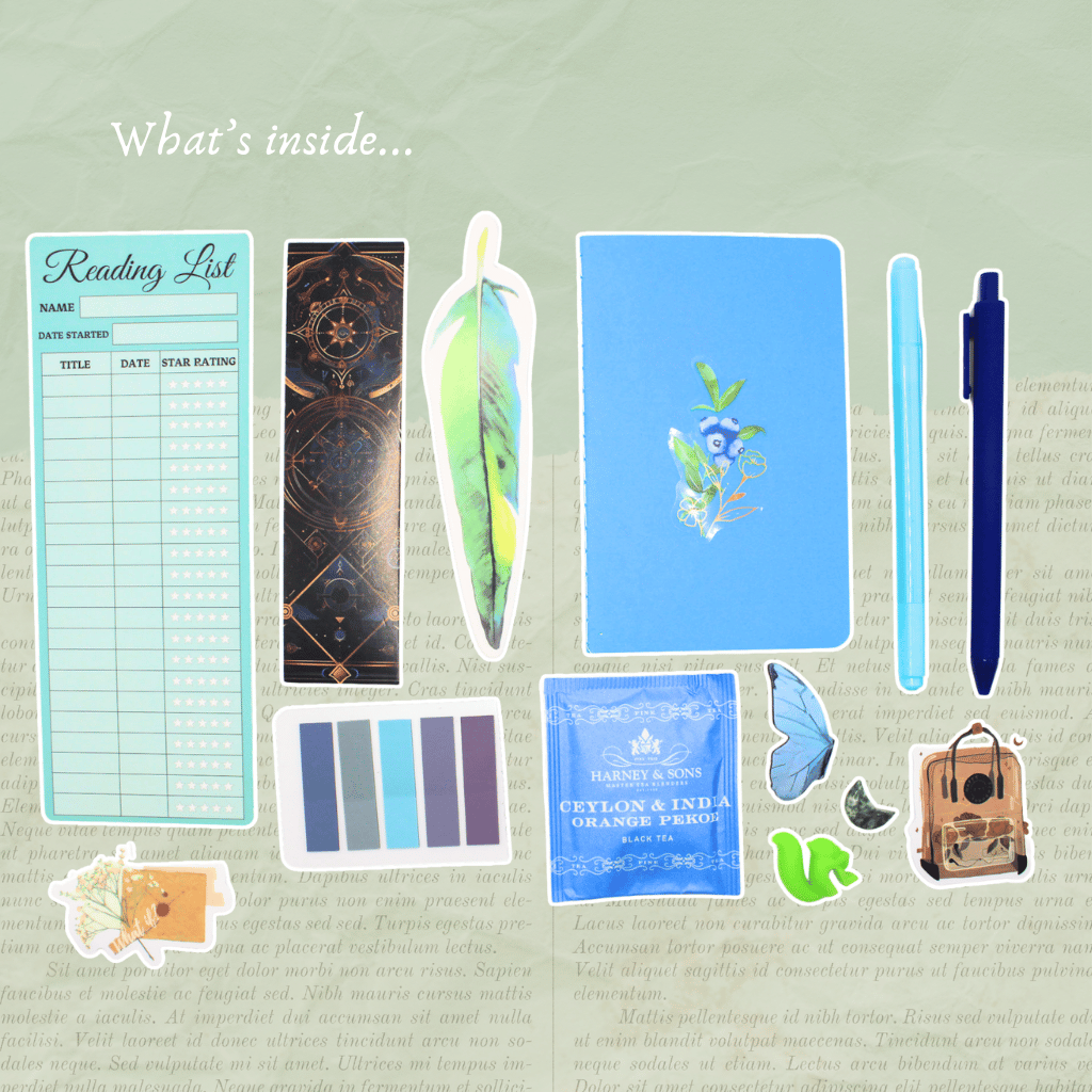 Bookish Treasure Annotation Pouch