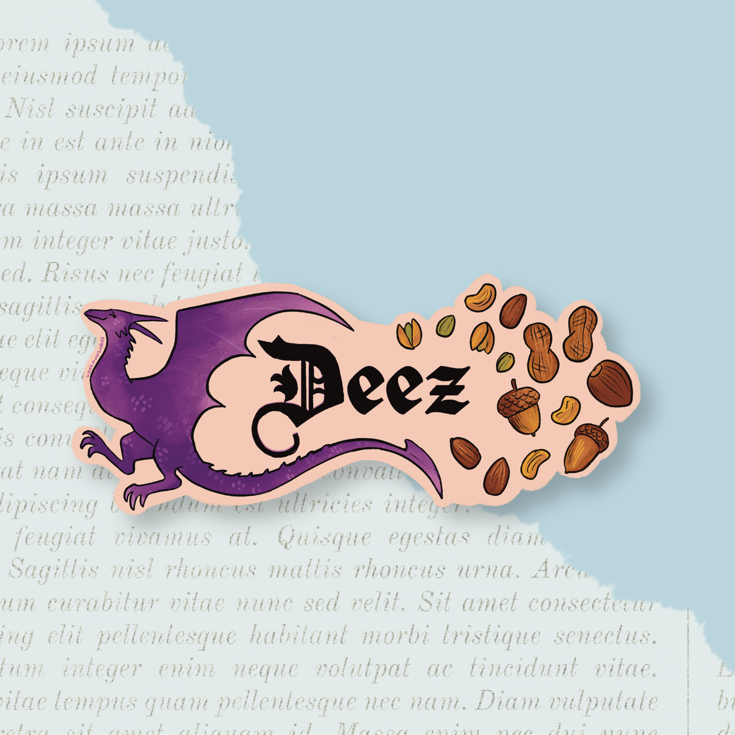 Dragon Deez Vinyl Sticker