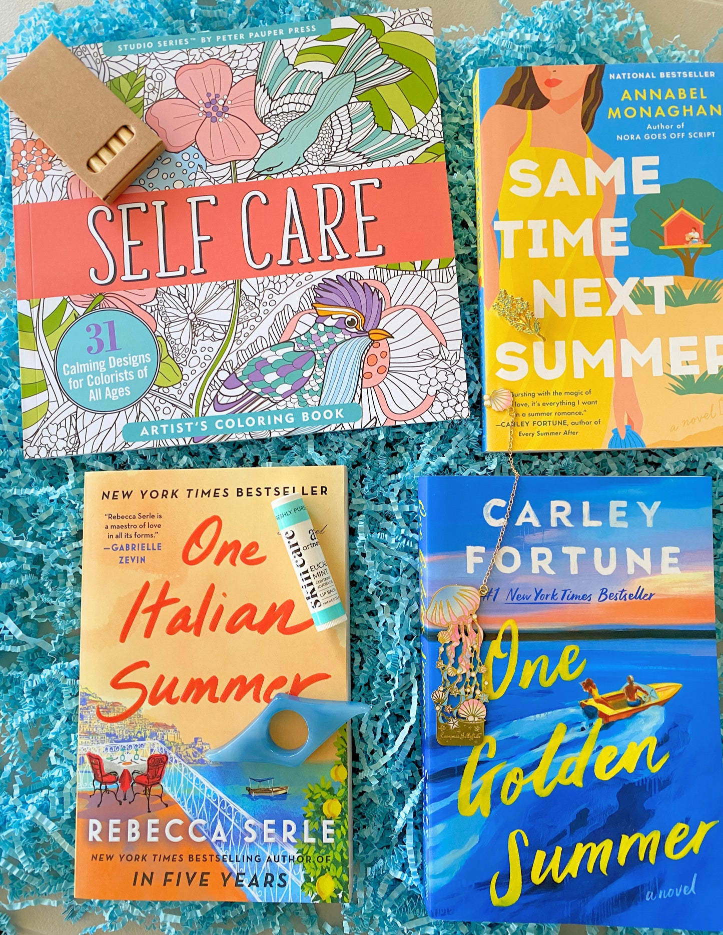 Summer Romance Deluxe Book Box | A Curated Gift Box for Book Lovers