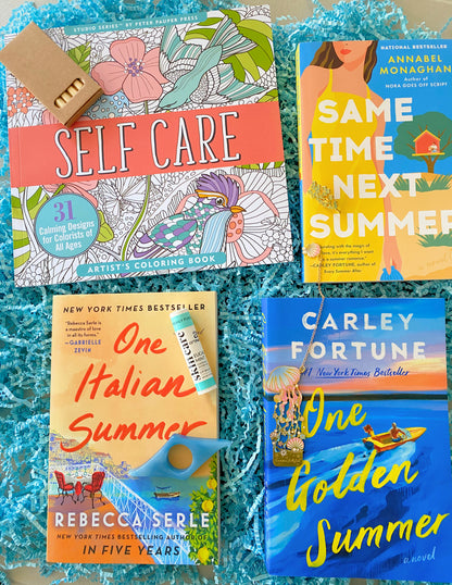 Summer Romance Deluxe Book Box | A Curated Gift Box for Book Lovers