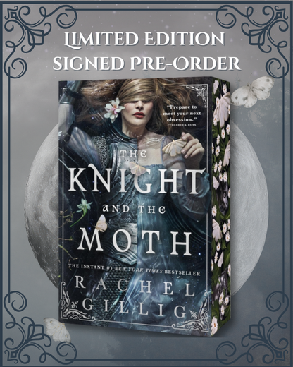SIGNED Indie Exclusive The Knight and the Moth by Rachel Gillig (Pre-Order)