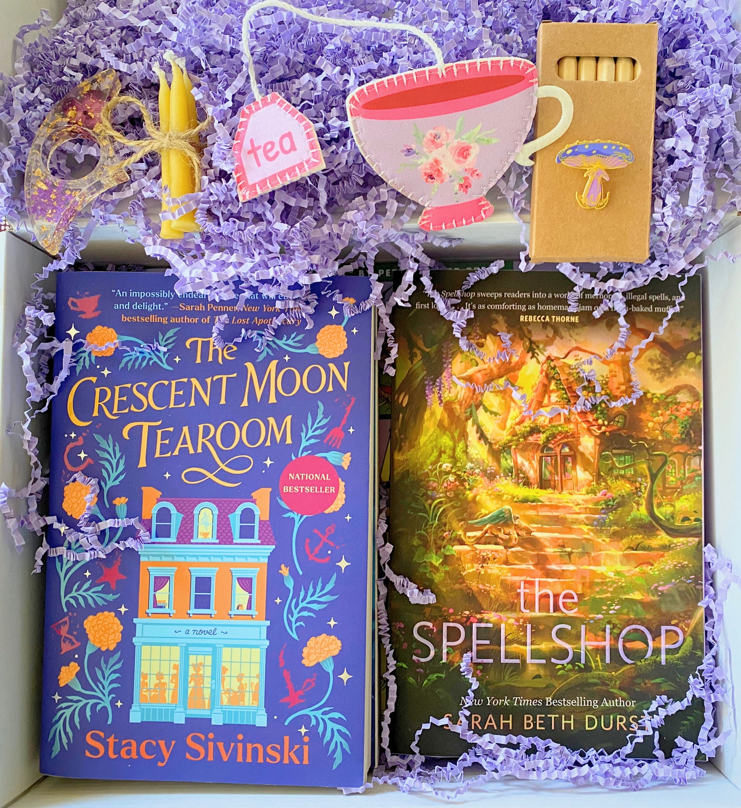 Cozy Fantasy Deluxe Book Box | A Curated Gift Box for Book Lovers
