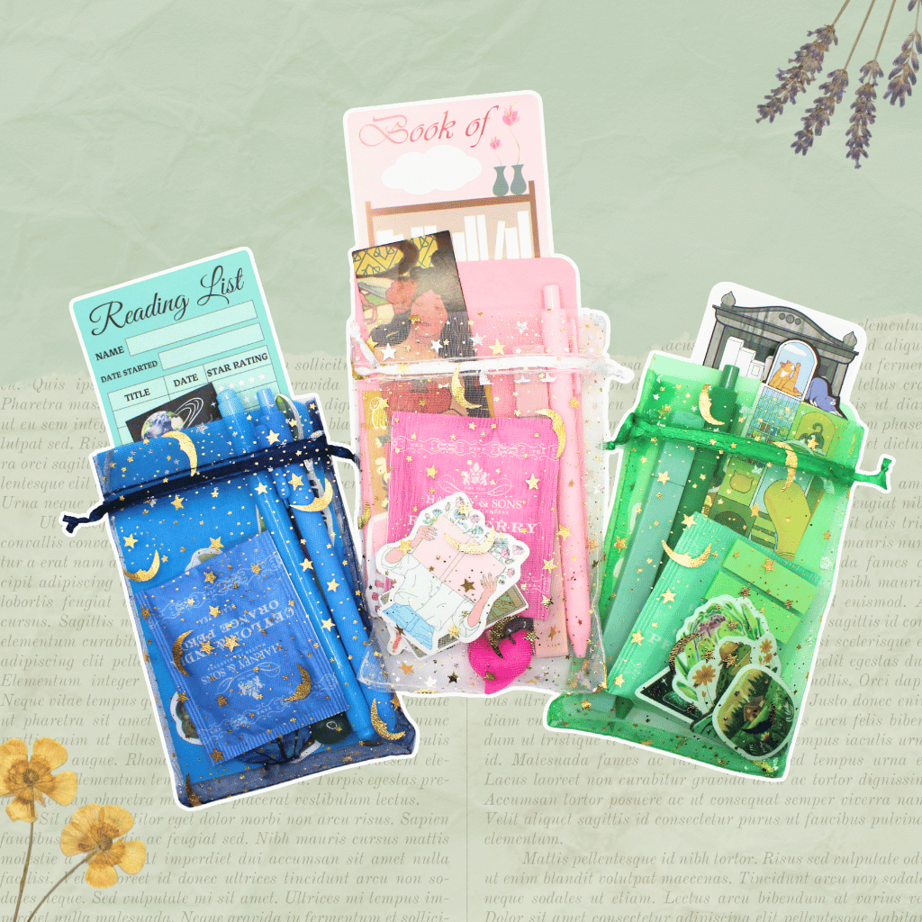 Bookish Treasure Annotation Pouch