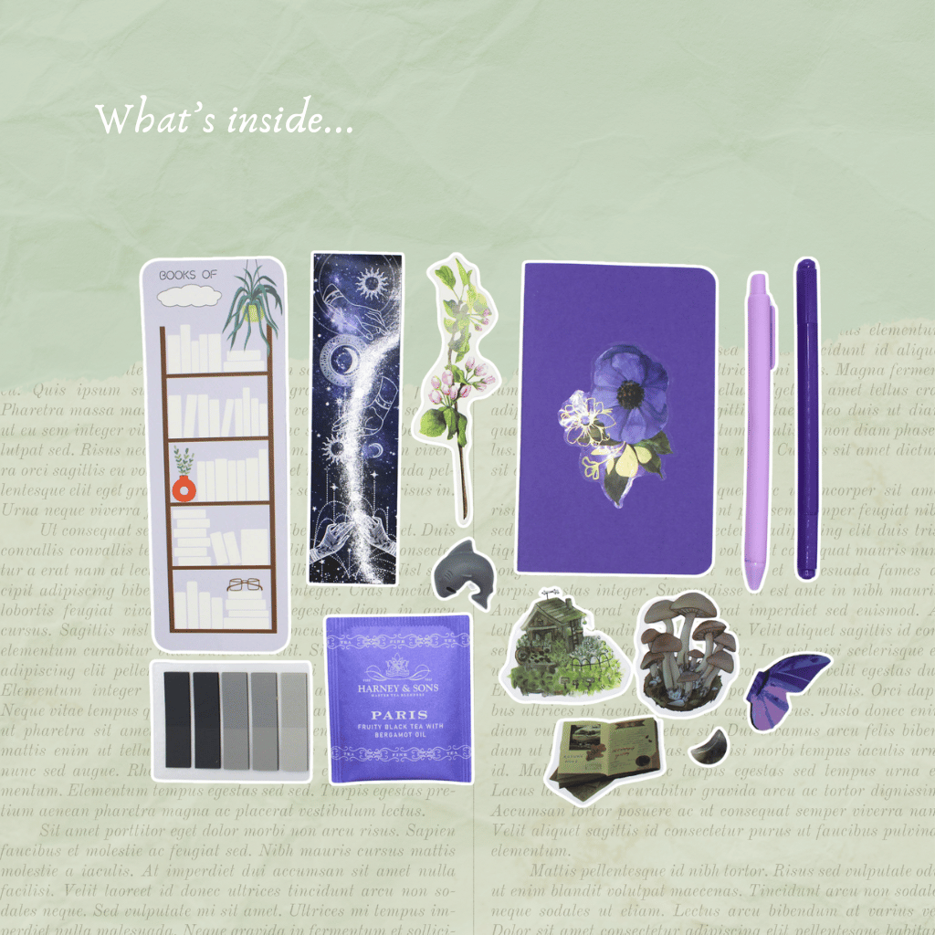 Bookish Treasure Annotation Pouch